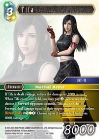 Tifa - Resurgence of Power - Final Fantasy TCG card