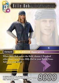 Billy Bob - Resurgence of Power - Final Fantasy TCG card