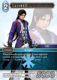 Lasswell - Resurgence of Power - Final Fantasy TCG card