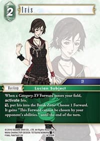 Iris - Resurgence of Power - Final Fantasy TCG card