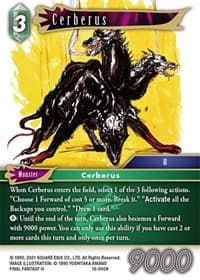 Cerberus - Resurgence of Power - Final Fantasy TCG card