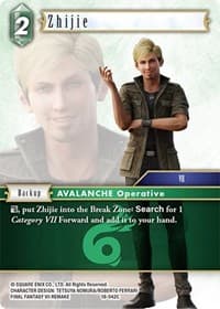 Zhijie - Resurgence of Power - Final Fantasy TCG card