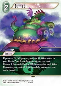 Dryad - Resurgence of Power - Final Fantasy TCG card