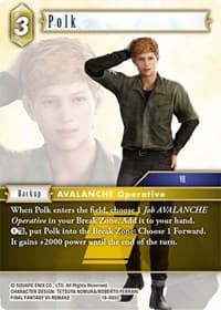 Polk - Resurgence of Power - Final Fantasy TCG card