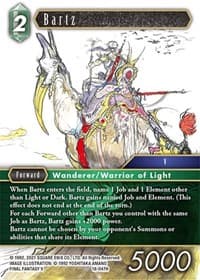 Bartz - Resurgence of Power - Final Fantasy TCG card