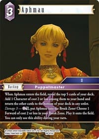Aphmau - Resurgence of Power - Final Fantasy TCG card