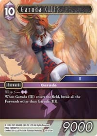 Garuda (III) - Resurgence of Power - Final Fantasy TCG card