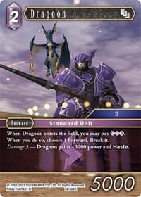 Dragoon - Resurgence of Power - Final Fantasy TCG card