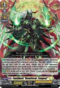 Youthberk "RevolForm: Tempest" - D-BT07: Raging Flames Against Emerald Storm - Cardfight Vanguard card