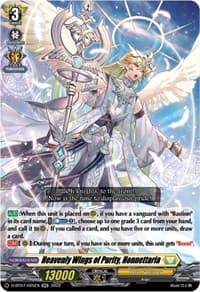 Heavenly Wings of Purity, Honnettaria - D-BT07: Raging Flames Against Emerald Storm - Cardfight Vanguard card