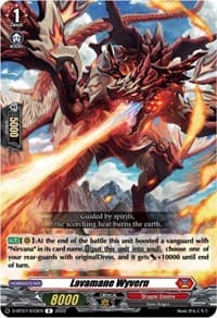 Lavamane Wyvern - D-BT07: Raging Flames Against Emerald Storm - Cardfight Vanguard card