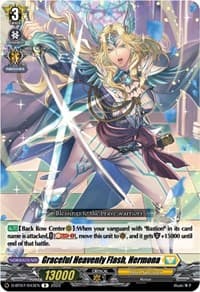 Graceful Heavenly Flash, Hermona - D-BT07: Raging Flames Against Emerald Storm - Cardfight Vanguard card