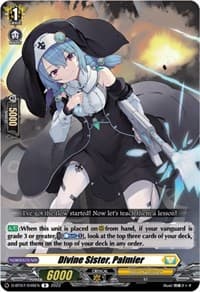 Divine Sister, Palmier - D-BT07: Raging Flames Against Emerald Storm - Cardfight Vanguard card