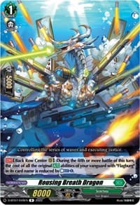 Rousing Breath Dragon - D-BT07: Raging Flames Against Emerald Storm - Cardfight Vanguard card