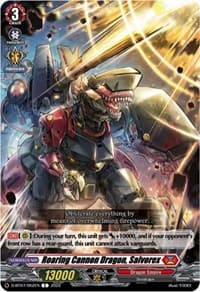 Roaring Cannon Dragon, Salvorex - D-BT07: Raging Flames Against Emerald Storm - Cardfight Vanguard card