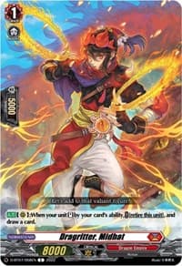 Dragritter, Midhat - D-BT07: Raging Flames Against Emerald Storm - Cardfight Vanguard card