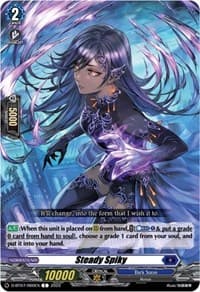 Steady Spiky - D-BT07: Raging Flames Against Emerald Storm - Cardfight Vanguard card