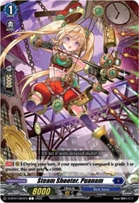 Steam Shooter, Puanam - D-BT07: Raging Flames Against Emerald Storm - Cardfight Vanguard card
