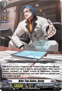 Blitz Top Sales, Anrig - D-BT07: Raging Flames Against Emerald Storm - Cardfight Vanguard card