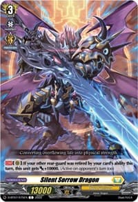 Silent Sorrow Dragon - D-BT07: Raging Flames Against Emerald Storm - Cardfight Vanguard card