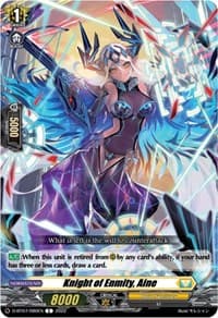 Knight of Enmity, Aine - D-BT07: Raging Flames Against Emerald Storm - Cardfight Vanguard card