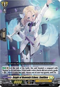 Knight of Heavenly Echoes, Sonithea - D-BT07: Raging Flames Against Emerald Storm - Cardfight Vanguard card