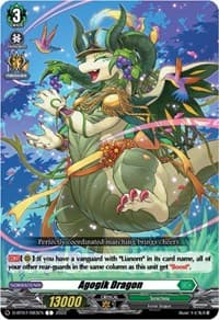 Agogik Dragon - D-BT07: Raging Flames Against Emerald Storm - Cardfight Vanguard card
