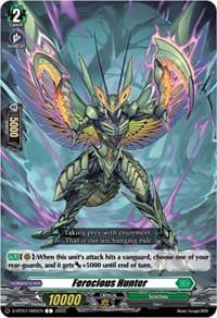 Ferocious Hunter - D-BT07: Raging Flames Against Emerald Storm - Cardfight Vanguard card