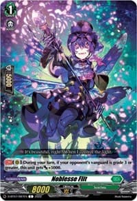 Noblesse Flit - D-BT07: Raging Flames Against Emerald Storm - Cardfight Vanguard card