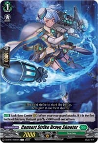 Consort Strike Brave Shooter - D-BT07: Raging Flames Against Emerald Storm - Cardfight Vanguard card