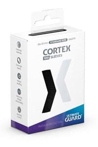 Ultimate Guard Cortex Sleeves Standard Size - Black (100-Pack) - Ultimate Guard Card Sleeves - Card Sleeves card