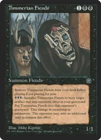 Timmerian Fiends - Homelands - Magic: The Gathering card
