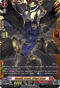Stealth Beast, Silent Crow (FFR) - D-BT07: Raging Flames Against Emerald Storm - Cardfight Vanguard card