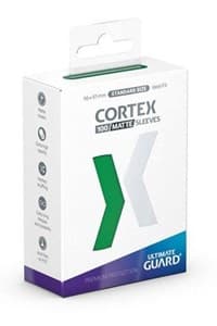 Ultimate Guard Cortex Sleeves Standard Size Matte - Green (100-Pack) - Ultimate Guard Card Sleeves - Card Sleeves card