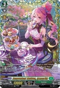 Benevolent Maiden, Araserith (FFR) - D-BT07: Raging Flames Against Emerald Storm - Cardfight Vanguard card