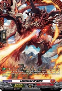 Lavamane Wyvern (FR) - D-BT07: Raging Flames Against Emerald Storm - Cardfight Vanguard card