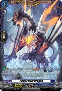 Power Gem Dragon (FR) - D-BT07: Raging Flames Against Emerald Storm - Cardfight Vanguard card
