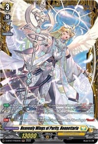 Heavenly Wings of Purity, Honnettaria (FR) - D-BT07: Raging Flames Against Emerald Storm - Cardfight Vanguard card