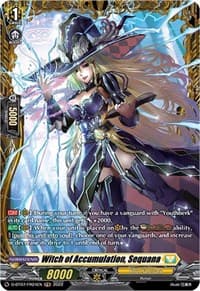 Witch of Accumulation, Sequana (FR) - D-BT07: Raging Flames Against Emerald Storm - Cardfight Vanguard card