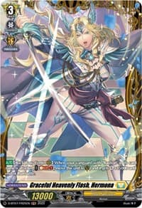 Graceful Heavenly Flash, Hermona (FR) - D-BT07: Raging Flames Against Emerald Storm - Cardfight Vanguard card
