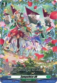Sympathize dB (FR) - D-BT07: Raging Flames Against Emerald Storm - Cardfight Vanguard card