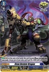 Stem Deviate Dragon - D-BT07: Raging Flames Against Emerald Storm - Cardfight Vanguard card