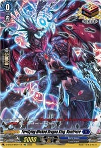 Terrifying Wicked Dragon King, Vamfrieze - D-BT07: Raging Flames Against Emerald Storm - Cardfight Vanguard card