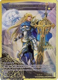 Excalibur Genesis // Faria, Swordmaster of Creation - 10th Anniversary: Ruler Collection Set - Force of Will card
