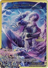 Dante, Fallen Angel - 10th Anniversary: Ruler Collection Set - Force of Will card