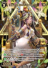 Osiris, Code: Ancients - Welcome Back Diva -selector- - WIXOSS card