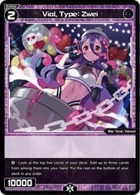 Vial, Type: Zwei - Welcome Back Diva -selector- - WIXOSS card