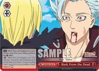Back From the Dead - The Seven Deadly Sins: Revival of The Commandments - Weiss Schwarz card