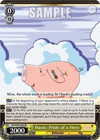 Hawk: Pride of a Hero - The Seven Deadly Sins: Revival of The Commandments - Weiss Schwarz card