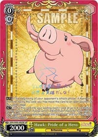 Hawk: Pride of a Hero (SP) - The Seven Deadly Sins: Revival of The Commandments - Weiss Schwarz card